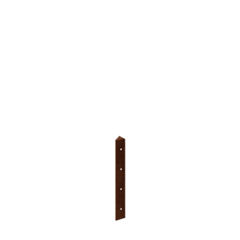 Jardinera de acero corten - Cantonera 45° - 40 cm