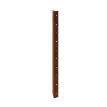 Jardinera de acero corten - Cantonera 90° - 100 cm