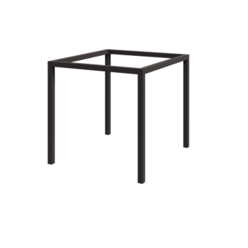 Pérgola de acero - Cuadrado - 274 x 250 x 230 cm - RAL7016 mate (gris antracita) - Sin base de hormigón