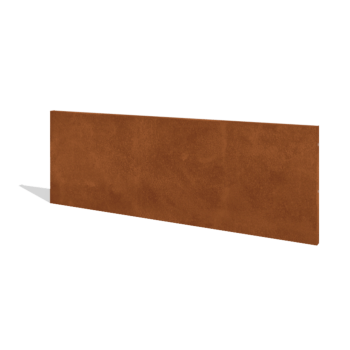 Valla de acero corten H panel 180 x 63,3 cm