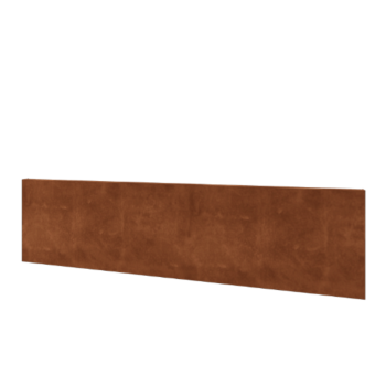 Valla de acero corten H panel 180 x 47,5 cm