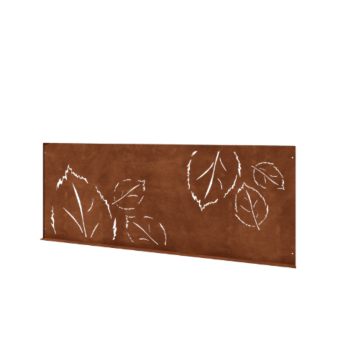 Celosía decorativa de acero corten N - Panel - 149 x 3 x 60 cm