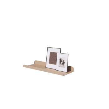Estante de pared de acero - Forma de U - 60 x 20 x 5 cm - Sand look