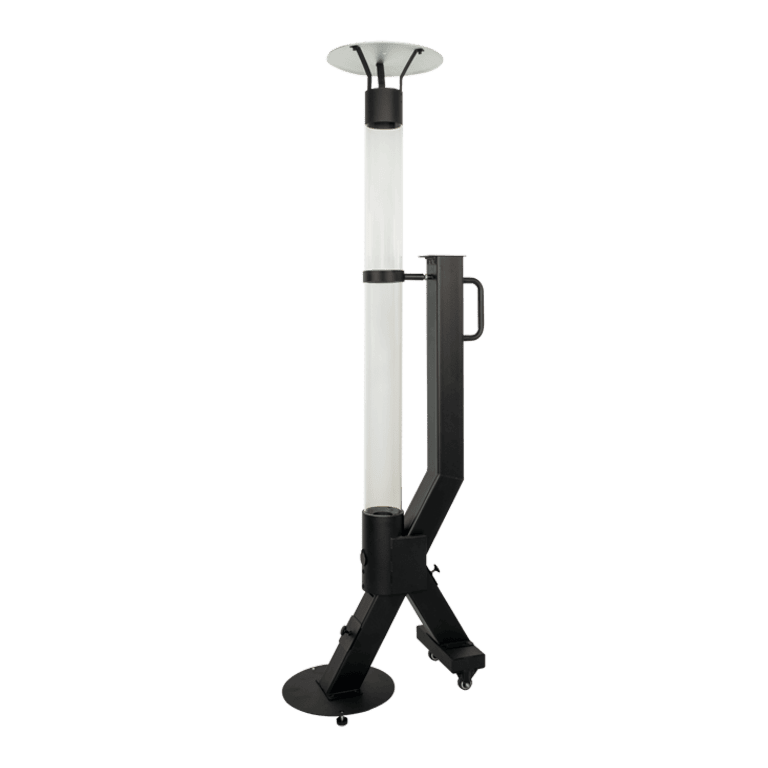 Estufa de pellet para exterior - Rocket - Negro