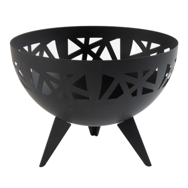 Cuenco de fuego de metal Michigan black 58 x 58 x 42 cm (¡Últimas unidades!)