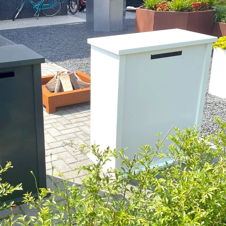 Buzón de acero con tratamiento electrostático Arizona Gama L