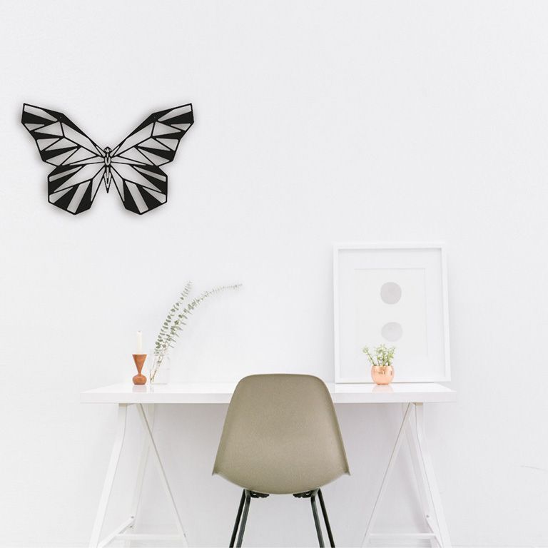 Decoración metálica de pared Mariposa 2.0
