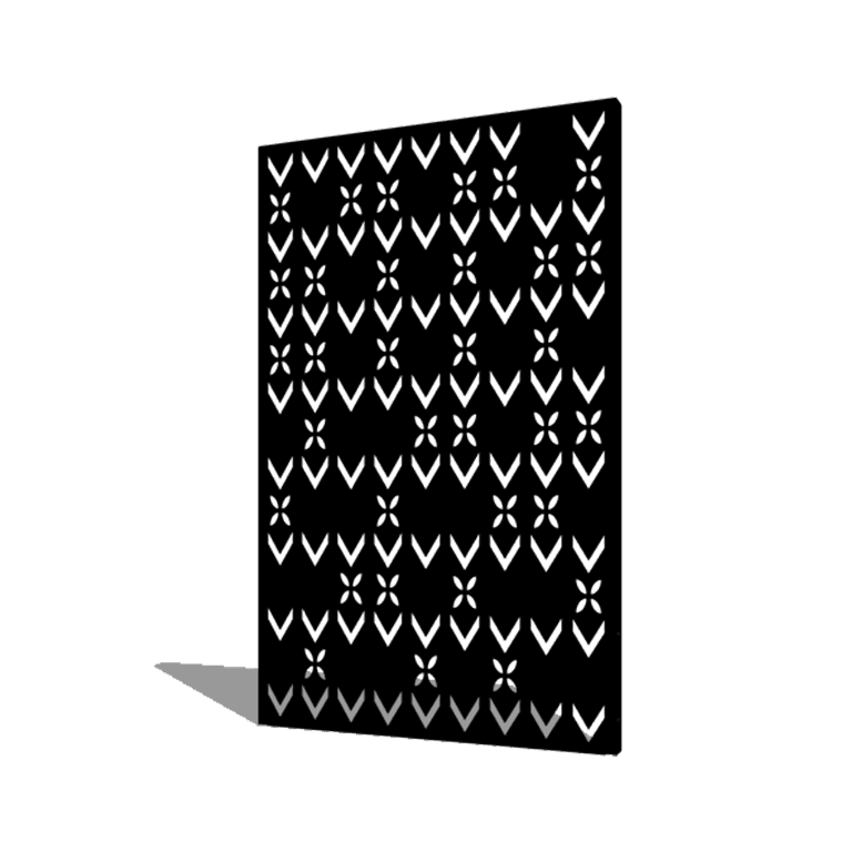 Panel de acero con tratamiento electrostático patrón de techo composición 3 120 x 6 x 190 cm