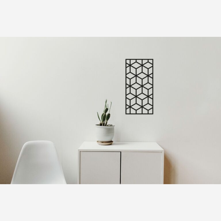 Decoración metálica de pared Figuras Geométricas 2.0