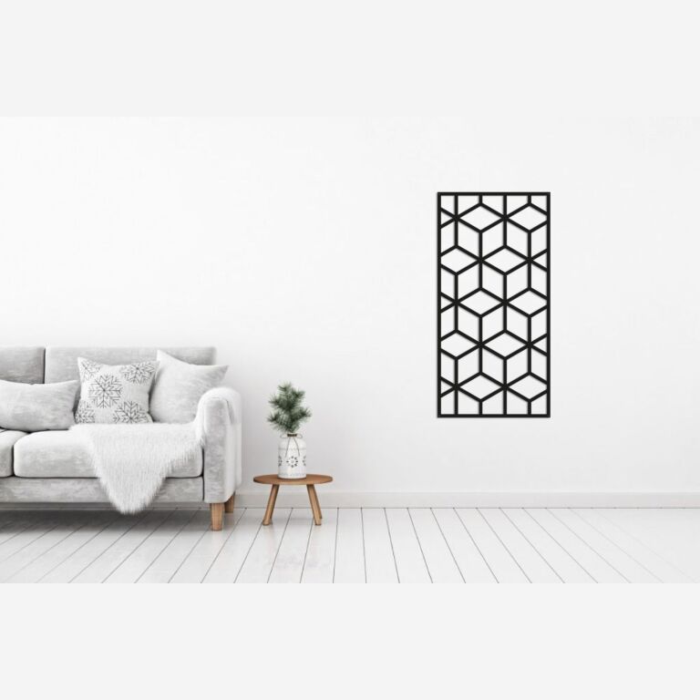 Decoración metálica de pared Figuras Geométricas 2.0