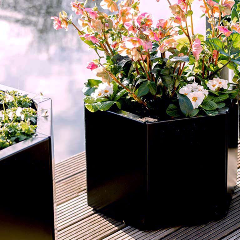 Jardinera de acero con tratamiento electrostático Denver 20