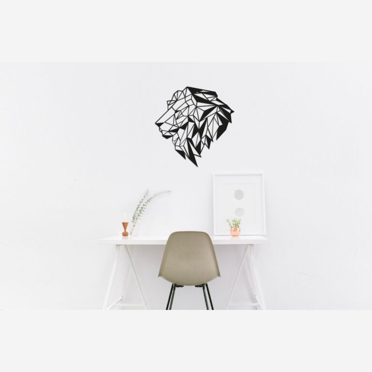 Decoración metálica de pared Leon 2.0