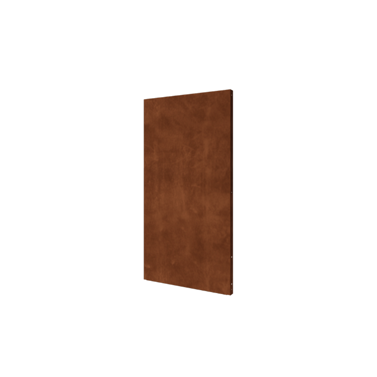 Panel decorativo de acero corten - Básico - 100 x 6 x 190 cm