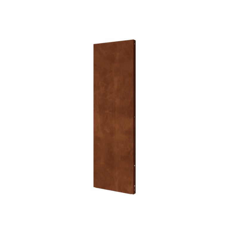 Panel base de acero corten 60 x 6 x 190 cm