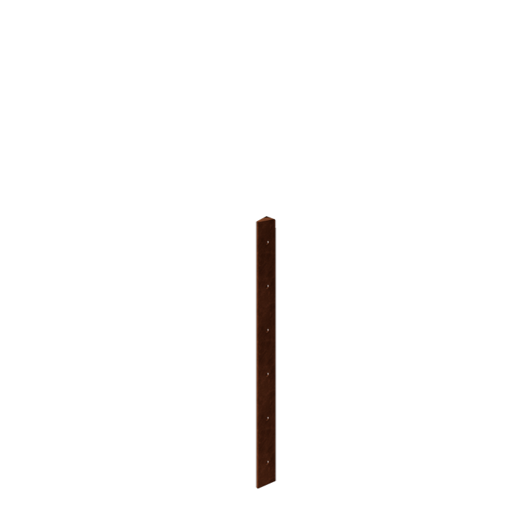 Cantonera de acero corten 30° 60 cm