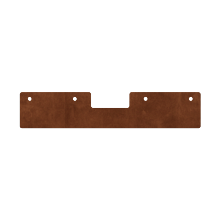 Jardinera de acero corten - Placa de unión - 180°