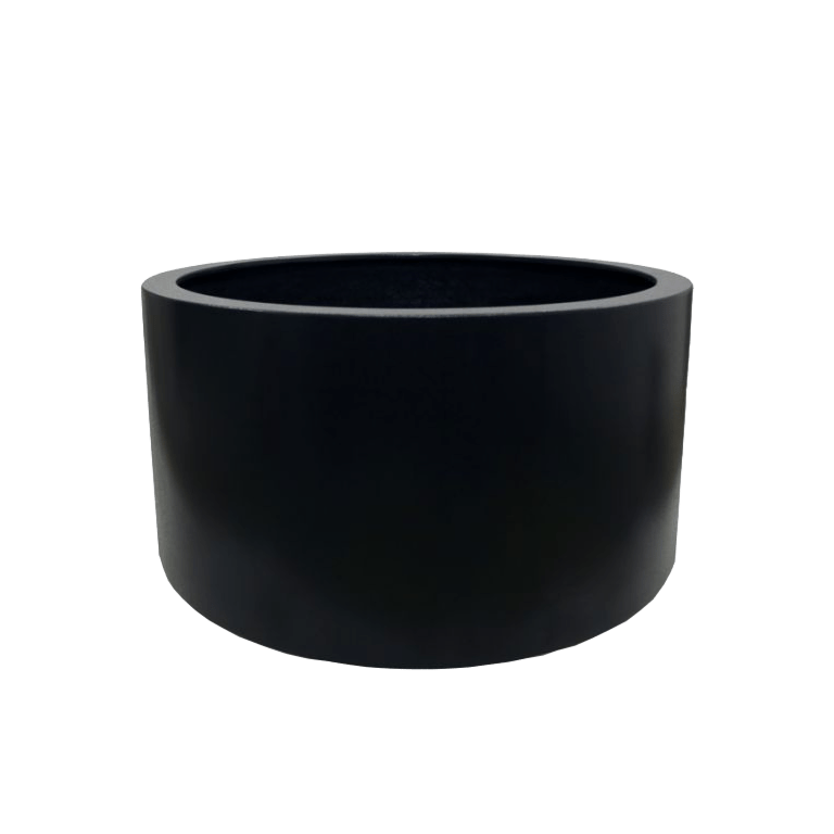 Jardinera de fibra de vidrio - Rond - Ø 120 x 60 cm - Con fondo