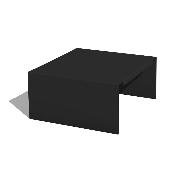 Plataforma para jardinera con tratamiento electrostático 40 x 41 x 20 cm