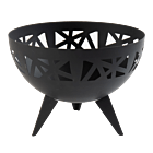 Cuenco de fuego de metal Michigan black 580x580x420