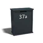 Buzón de acero con tratamiento electrostático Arizona Gama L