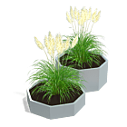 Jardinera de acero galvanizado Chicago special II 500