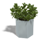 Jardinera de acero galvanizado Denver 200