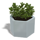 Jardinera de acero galvanizado Denver 300