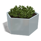 Jardinera de acero galvanizado Denver 700