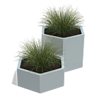Jardinera de acero galvanizado Denver special II 400
