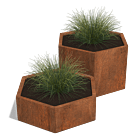 Jardinera de acero corten Denver special II 500