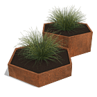 Jardinera de acero corten Denver special II 800