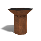 Barbacoa Iron Fire Premium 1000 Acero corten