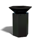 Barbacoa Iron Fire Premium 750 Negro