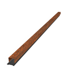 Perfil de recubrimiento de acero corten 50x60x50 (longitud 2400mm)