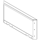 Panel de acero corten 300x600mm