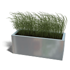 Jardinera de acero galvanizado Texas 400x1000