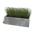 Jardinera de acero galvanizado Texas 500x1200