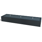 Mesa de agua de aluminio 3000x800x400