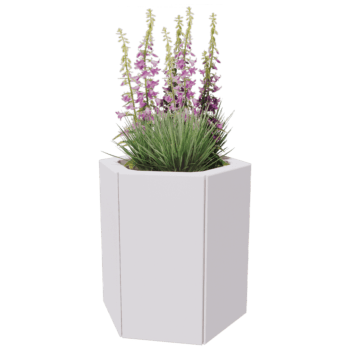 Jardinera de acero con tratamiento electrostático Denver 20