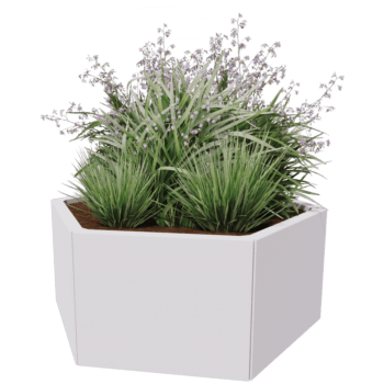 Jardinera de acero con tratamiento electrostático Denver 50