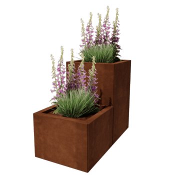 Jardinera de acero corten Miami special II 40