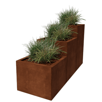 Jardinera de acero corten Miami special III 50