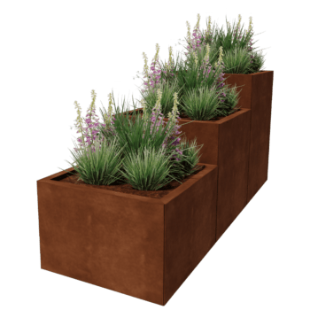 Jardinera de acero corten Miami special III 60