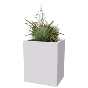 Jardinera de acero con tratamiento electrostático Texas 40 x 50 cm