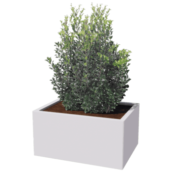Jardinera de acero con tratamiento electrostático Texas 60 x 80 cm