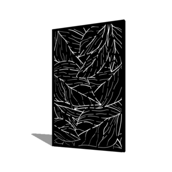 Panel de acero con tratamiento electrostático hojas 120 x 6 x 190 cm