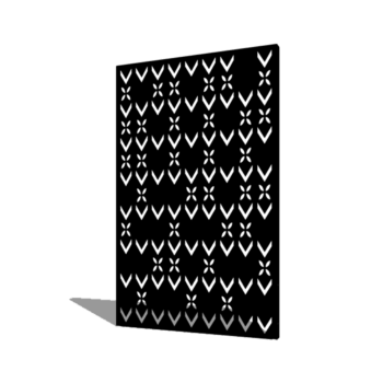 Panel de acero con tratamiento electrostático patrón de techo composición 3 120 x 6 x 190 cm