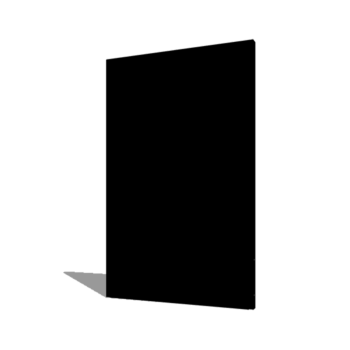 Panel base con recubrimiento en polvo de 120 cm