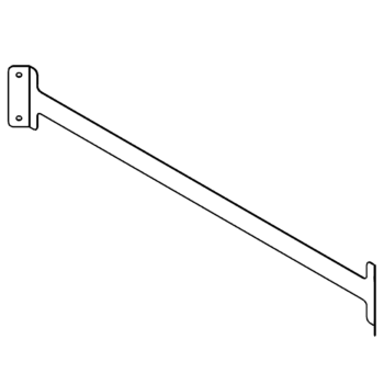 Riostra de acoplamiento de acero galvanizado 100 cm
