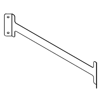 Riostra de acoplamiento de acero galvanizado 70 cm